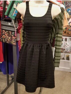 Cute Aqua Little Black Dress from Bloomingdales- Extra Small XS $88 MSRP NWT